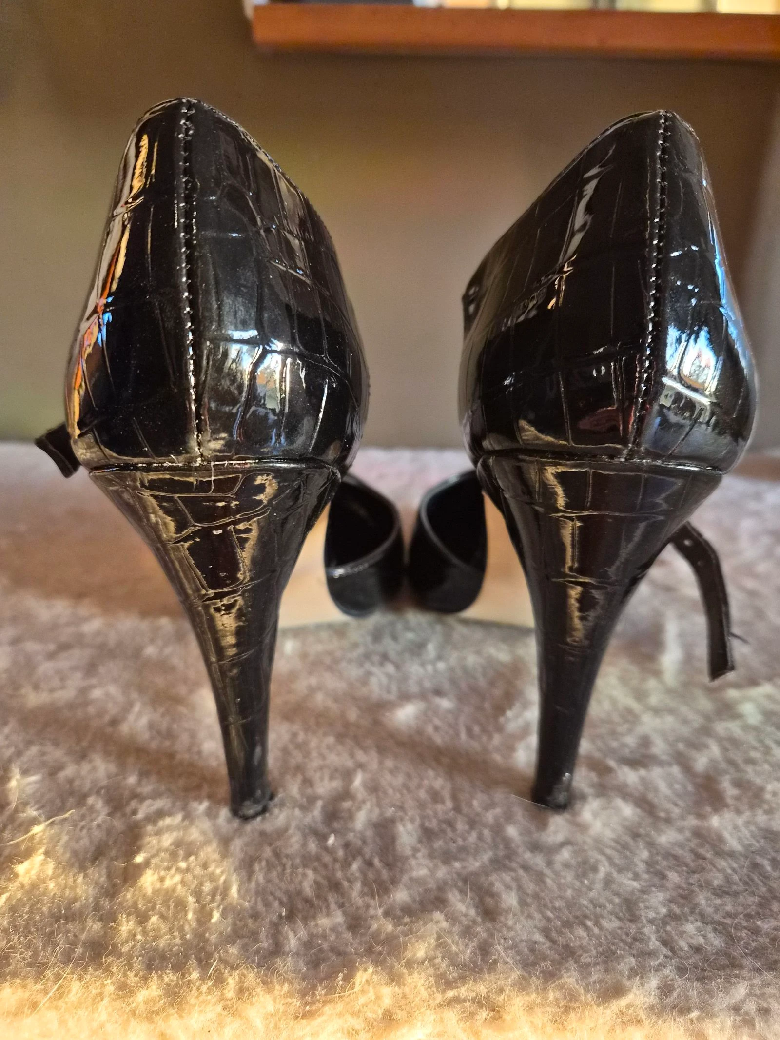 Zapatos de charol con tacones altos talla 39 – photo 5